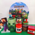 Minecraft com Arco de Balões