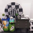 Santos com Arco de Balões