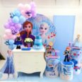 Frozen com Arco de Balões