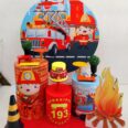 Bombeiro Com Arco de Balões