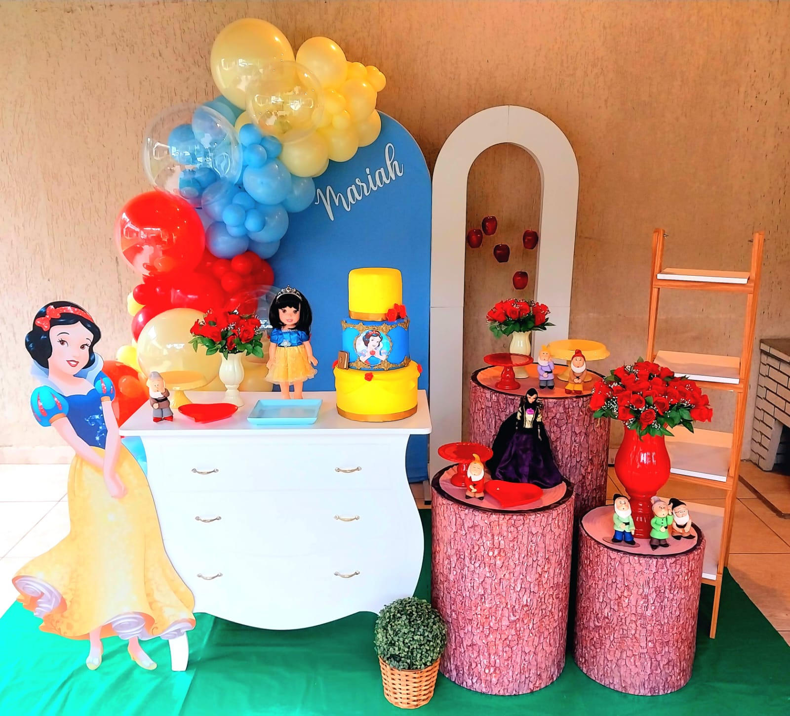 Decoração Branca de Neve
